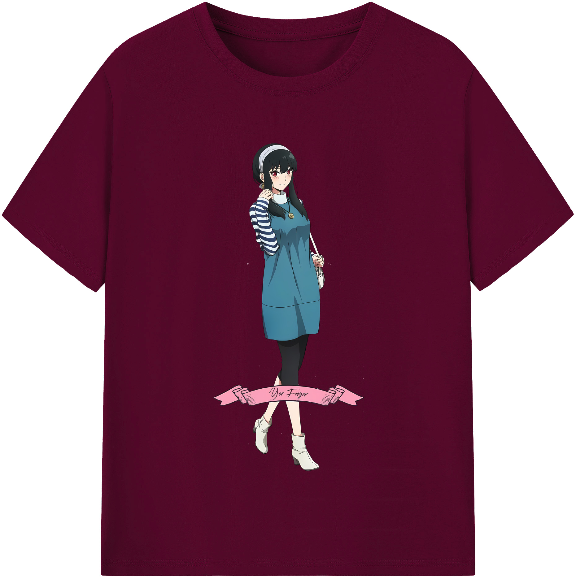 （画像用） SPY×FAMILY间谍家家酒 レディースカジュアルプリントTシャツ（綿100％）